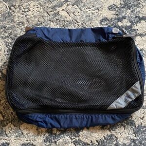 L.L. bean packing cube blue travel